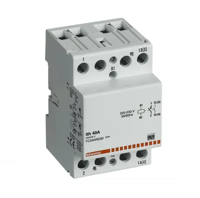 Contactor para alumbrado 40A 230VAC Bticino